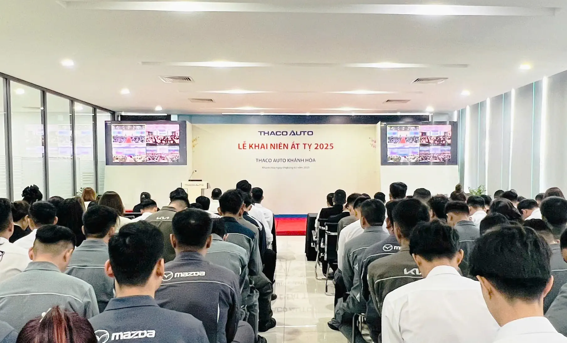 THACO AUTO Khánh Hòa tổ chức chương trình Lễ Khai niên Ất Tỵ 2025